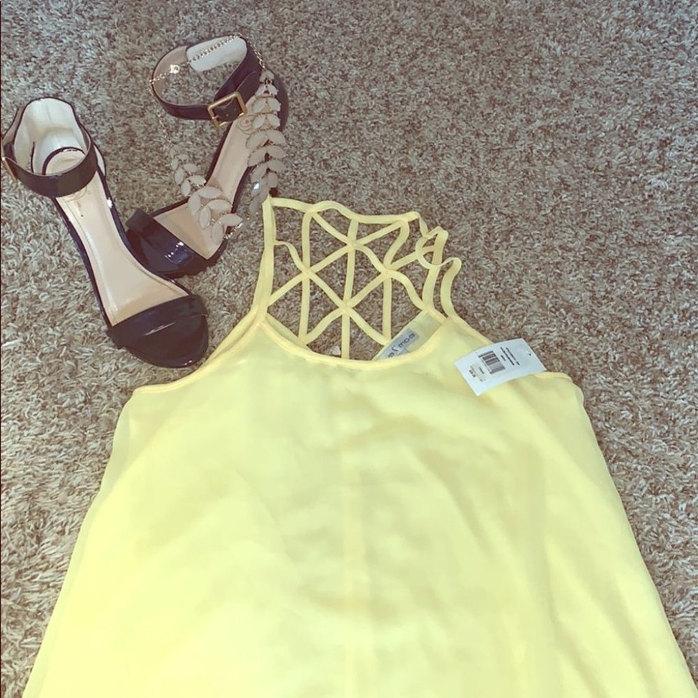 NWT Moa Moa Sundress Yellow